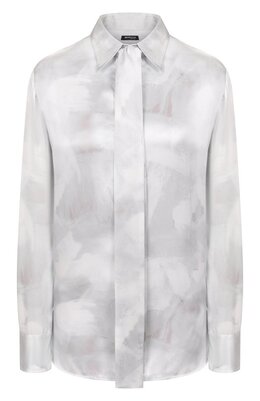 Kiton: Атласная рубашка 