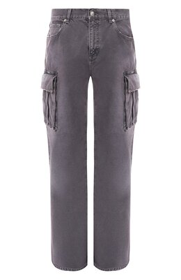 Balmain: Серые джинсы 