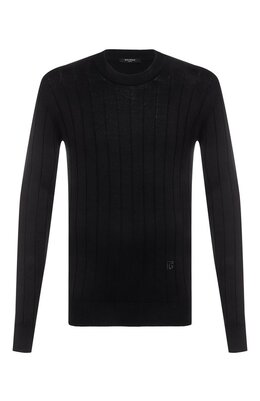 Balmain: Шёлковый свитер 
