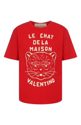 Valentino: Хлопковая футболка 