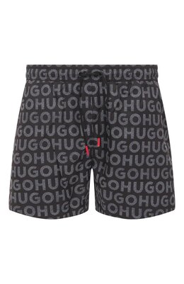 HUGO: Серые плавки 