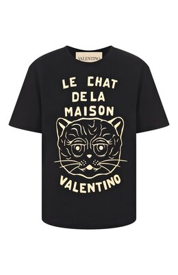 Valentino: Хлопковая футболка 