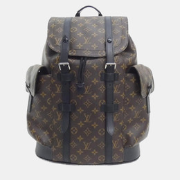 Louis Vuitton: Коричневый рюкзак 