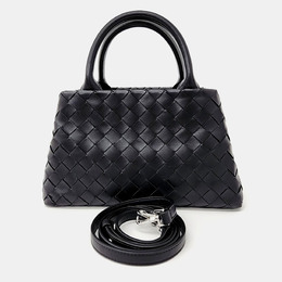 Bottega Veneta: Чёрная сумка  Roma