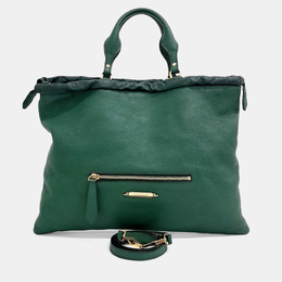 Burberry: Зелёная сумка 