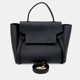 Celine: Чёрная поясная сумка 