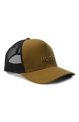 HUGO: Кепка цвета хаки 