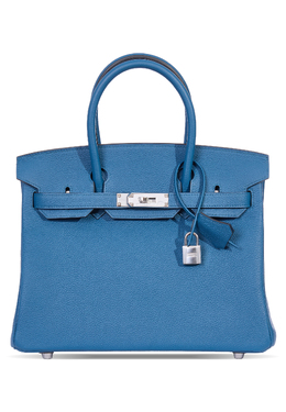 HERMES: Синяя сумка 