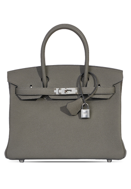 HERMES: Серая сумка 
