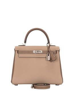 HERMES: Коричневая сумка 