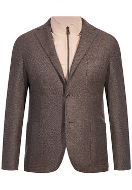 CORNELIANI: Коричневые пиджаки 