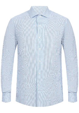 CORNELIANI: Зелёная рубашка 