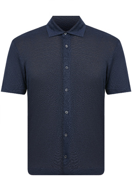 CORNELIANI: Синяя рубашка 
