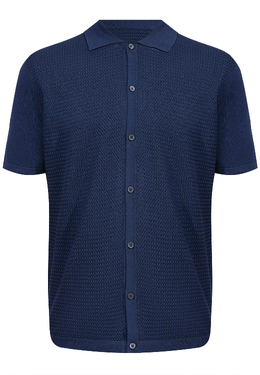 CORNELIANI: Синяя рубашка 