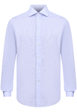 CORNELIANI: Синяя рубашка 
