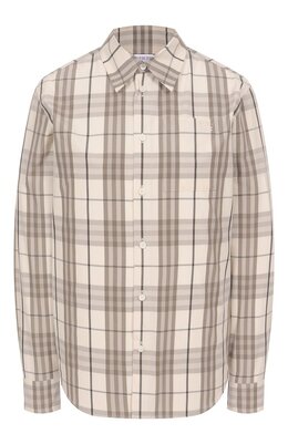Burberry: Хлопковая рубашка 