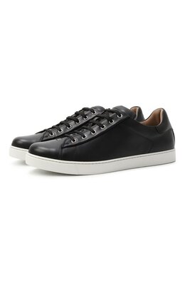 Gianvito Rossi: Чёрные кеды 