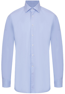 CORNELIANI: Синяя рубашка 
