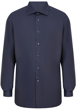 CORNELIANI: Синяя рубашка 