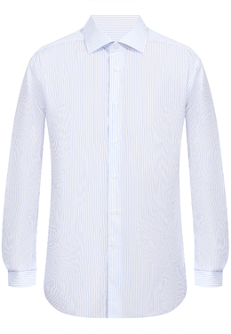 CORNELIANI: Синяя рубашка 