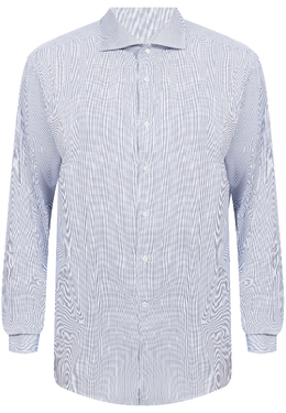 CORNELIANI: Синяя рубашка 