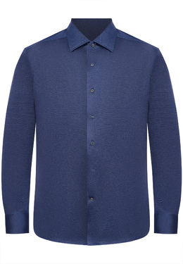 CORNELIANI: Синяя рубашка 