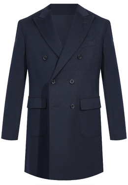 CORNELIANI: Синее пальто 