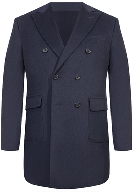 CORNELIANI: Синее пальто 