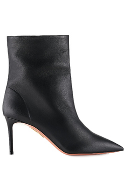 AQUAZZURA: Чёрные ботинки 