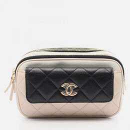 Chanel: Бежевая сумка 