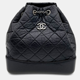 Chanel: Чёрный рюкзак 