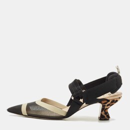 Fendi: Многоцветные туфли  Colibri