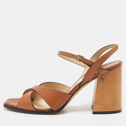 Jimmy Choo: Коричневые сандалии 