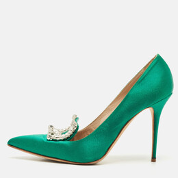 Manolo Blahnik: Зелёные туфли 