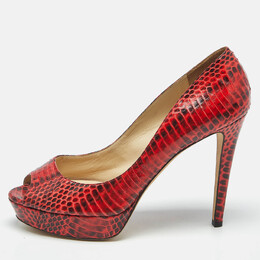 Jimmy Choo: Красные босоножки 