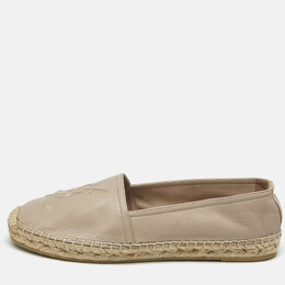 Saint Laurent Paris: Бежевые мокасины  Espadrille
