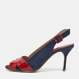 CH Carolina Herrera: Синие сандалии 