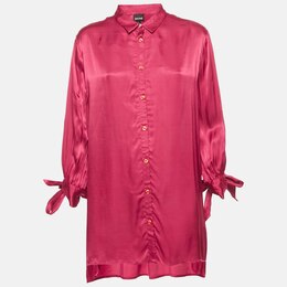 Just Cavalli: Атласная рубашка 