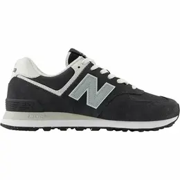 New Balance: Серые кроссовки  574