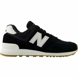 New Balance: Чёрные кроссовки  574