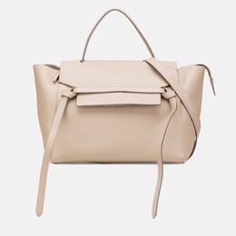 Celine: Бежевая поясная сумка 