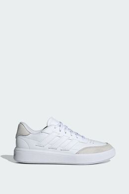 Adidas: Белые кроссовки 