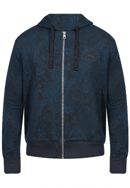 ETRO: Синяя толстовка 