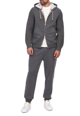 BRUNELLO CUCINELLI: Серый костюм 