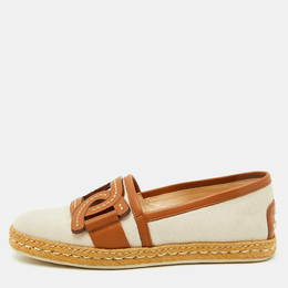 Tod's: Бежевые мокасины 