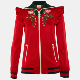 Gucci: Красная куртка 