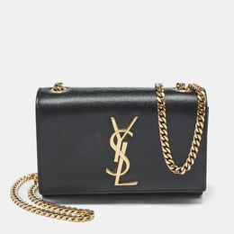 Saint Laurent Paris: Чёрная сумка  Kate