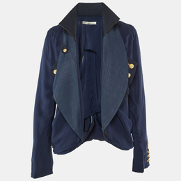 Balenciaga: Синяя куртка  Navy