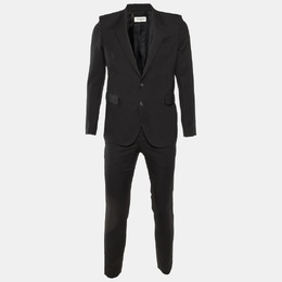 Saint Laurent Paris: Чёрный костюм 