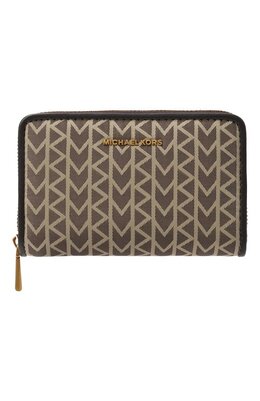 MICHAEL Michael Kors: Бежевый кошелёк 